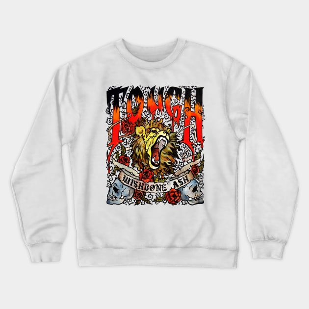 tough Fanart Crewneck Sweatshirt by Double D  